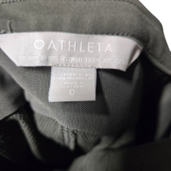 Athleta Headlands Hybrid  Trek Jogger in Olive Size 0 - Picture 4 of 6